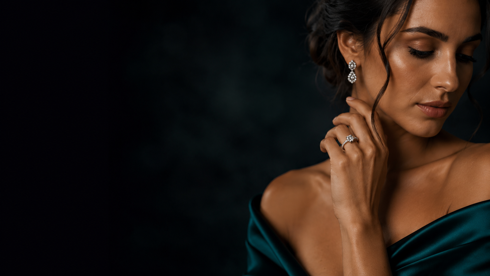 Diamond earrings